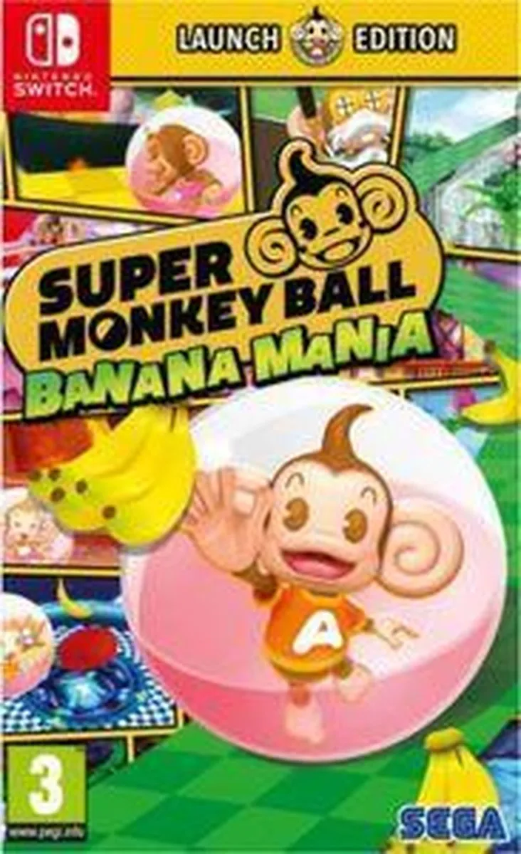 Sega Super Monkey Ball Banana Mania Launch Edition