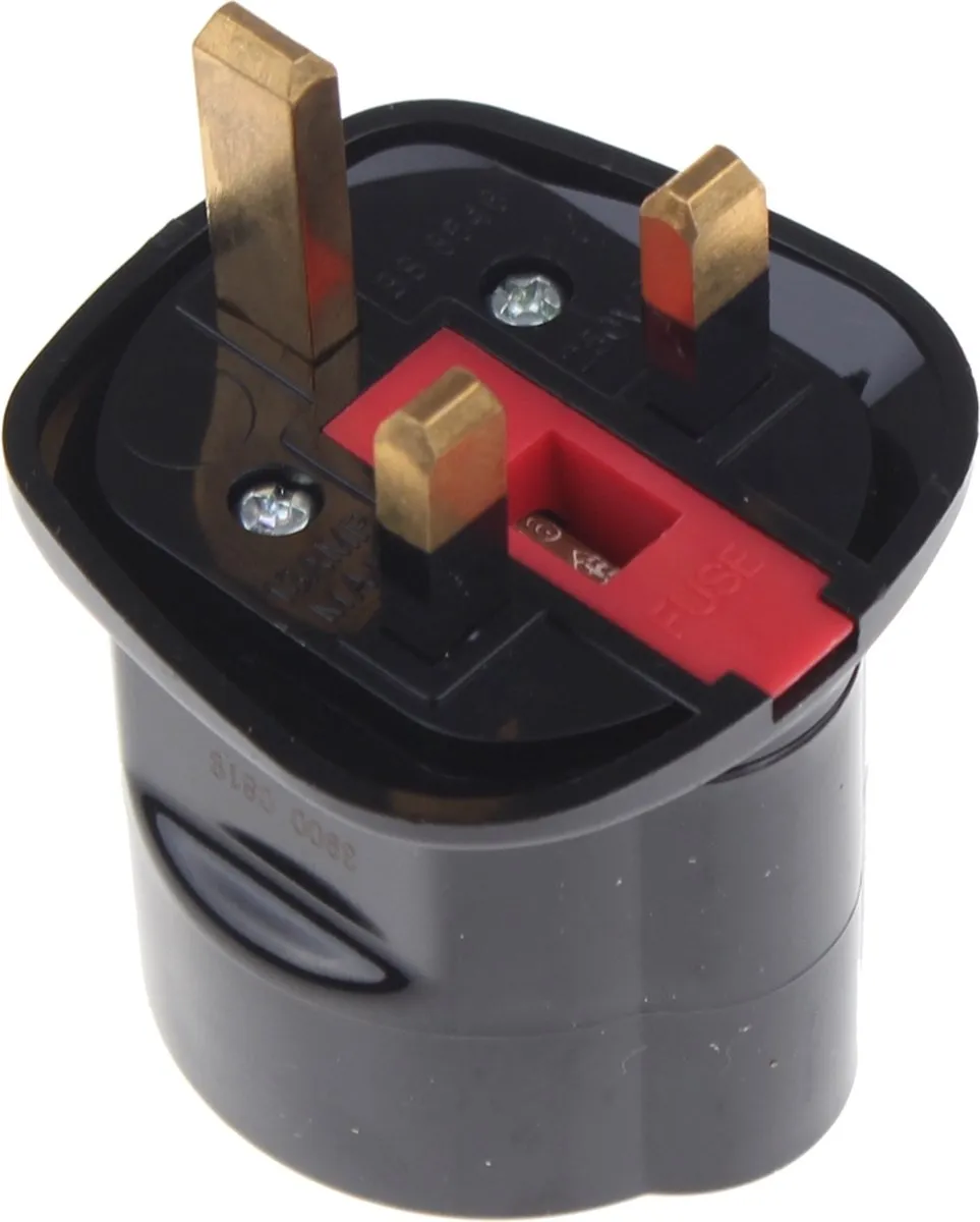 Brennenstuhl Reisstekkeradapter 1508533 - Type G - Zwart