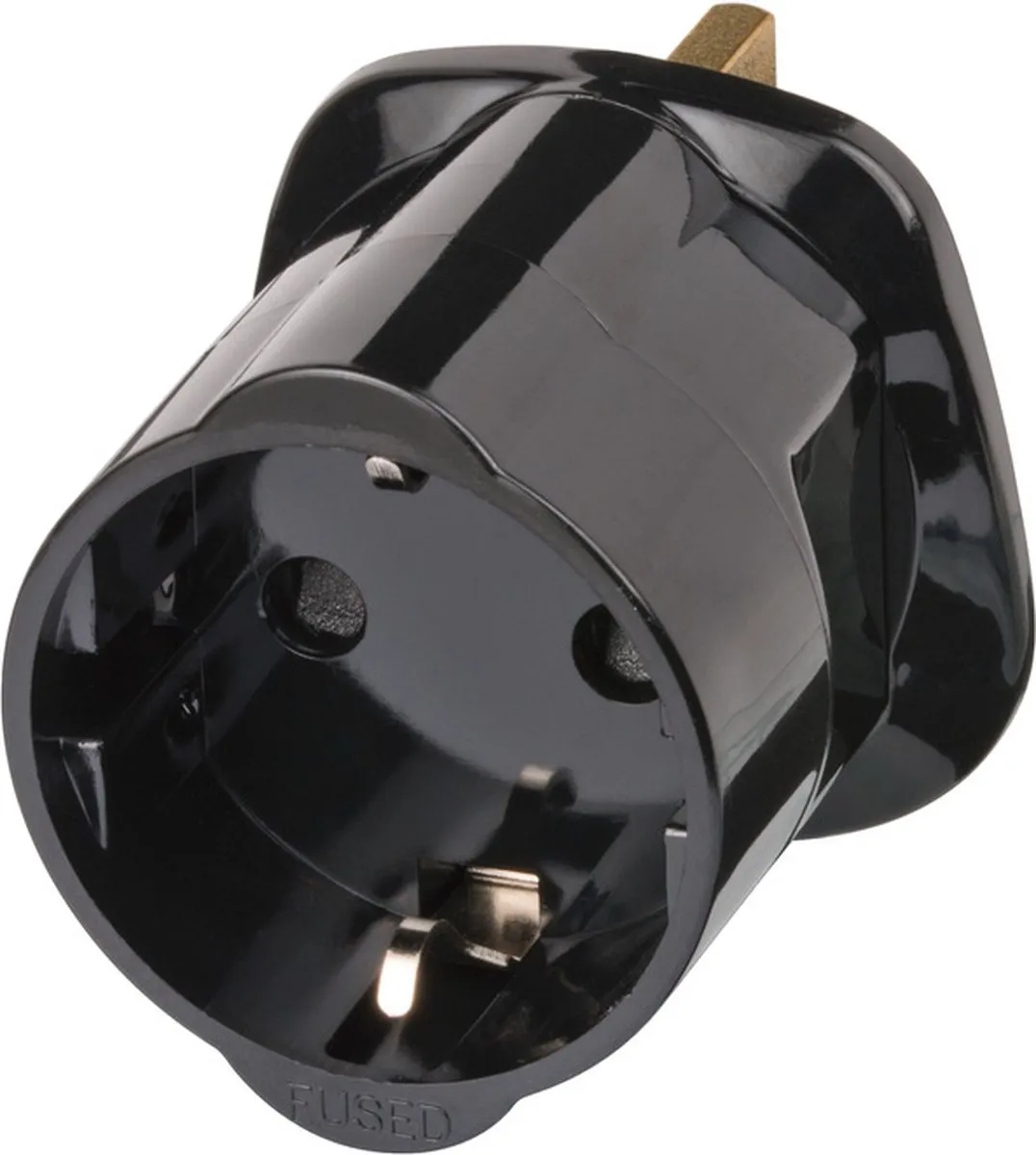 Brennenstuhl Reisstekkeradapter 1508533 - Type G - Zwart