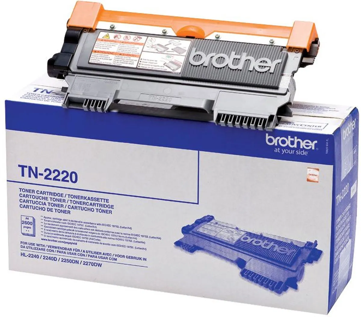 Brother TN-2220 Toner - Zwart