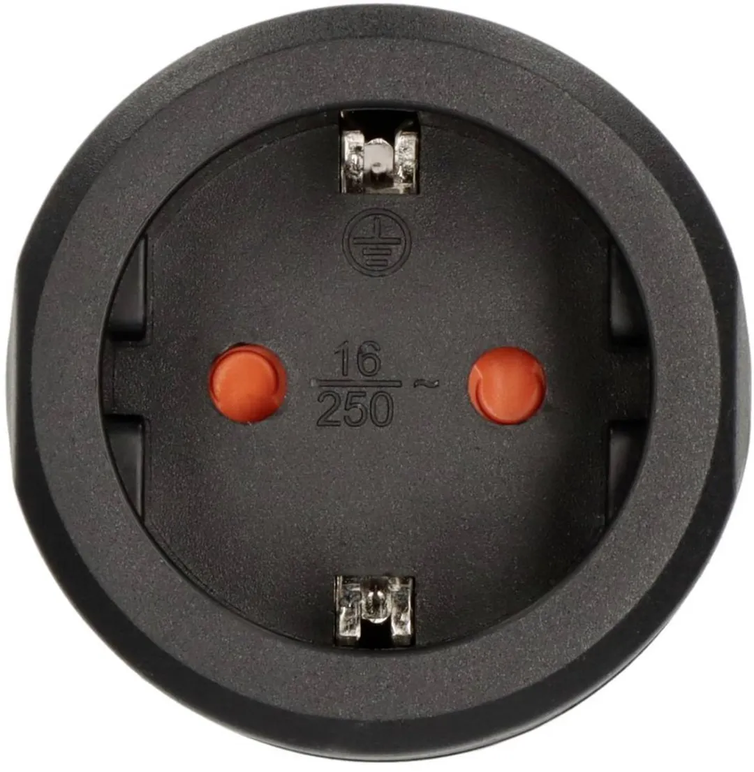 Brennenstuhl 1508440 Reisadapter - Zwart