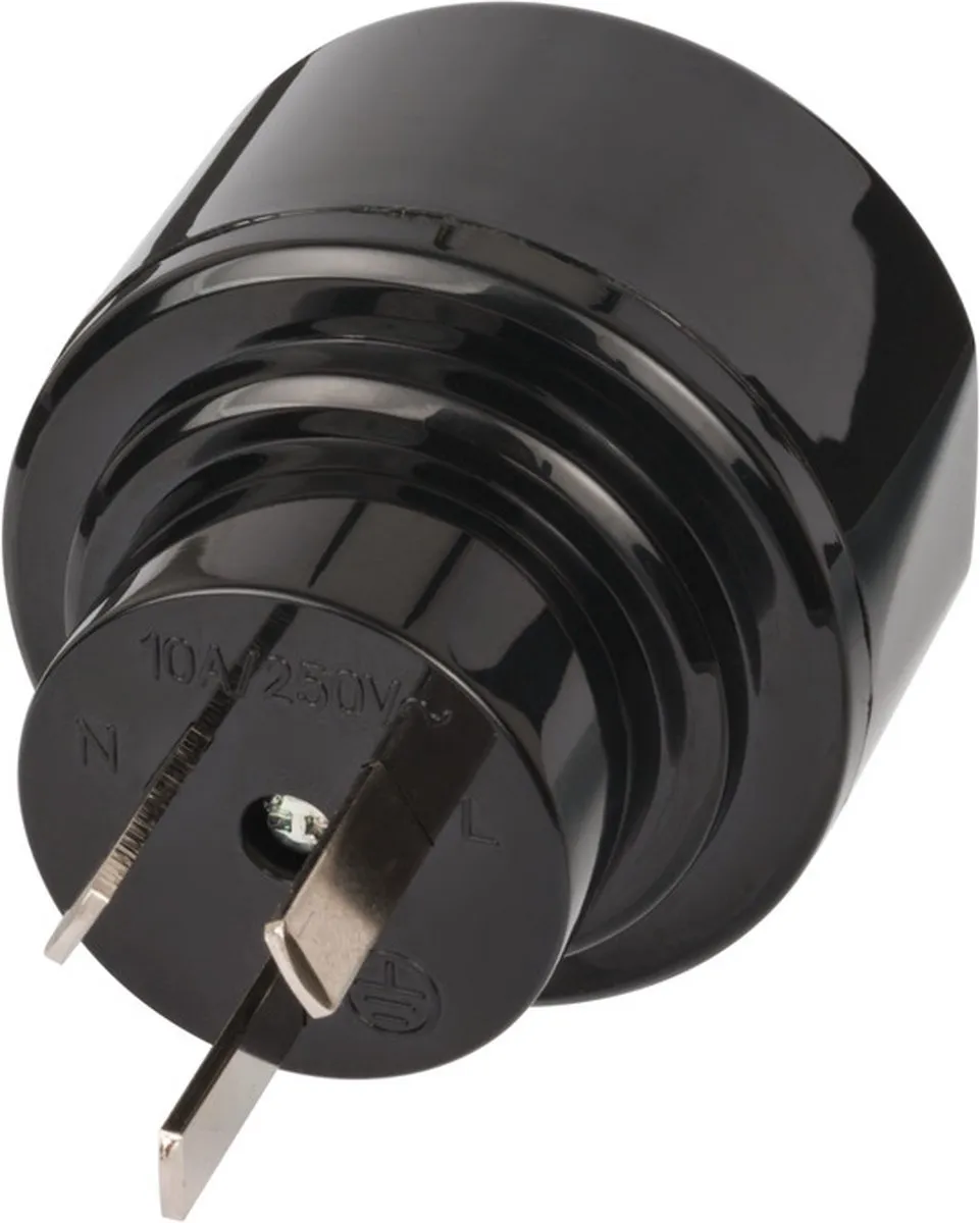 Brennenstuhl 1508440 Reisadapter - Zwart