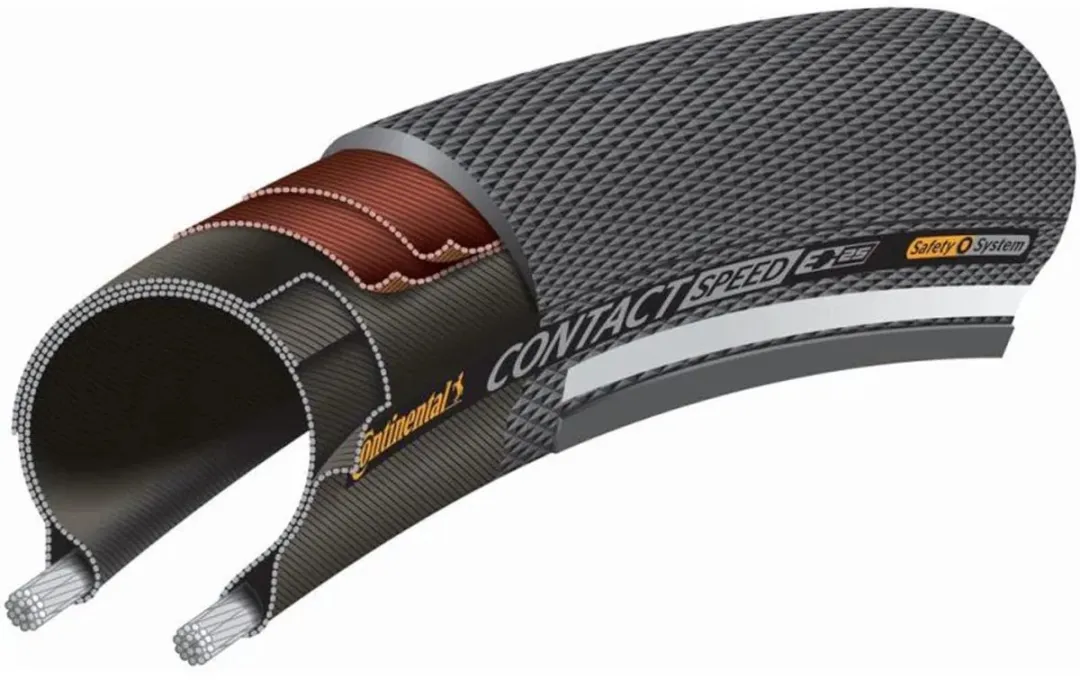 Continental Buitenband Contact Speed 26x1.60 (42-559) - Zwart