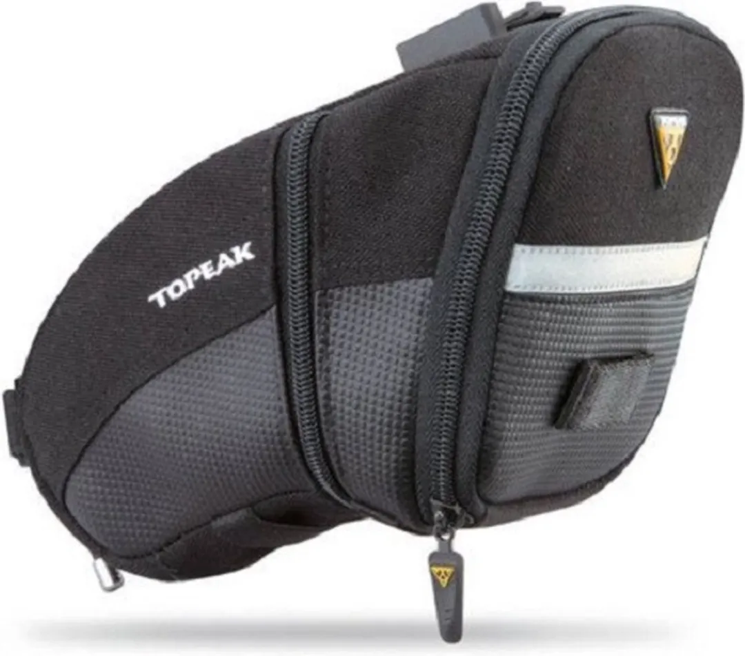 Topeak Aero Wedge Zadel Fietstas 1,97L - Zwart - afbeelding 6 van 6