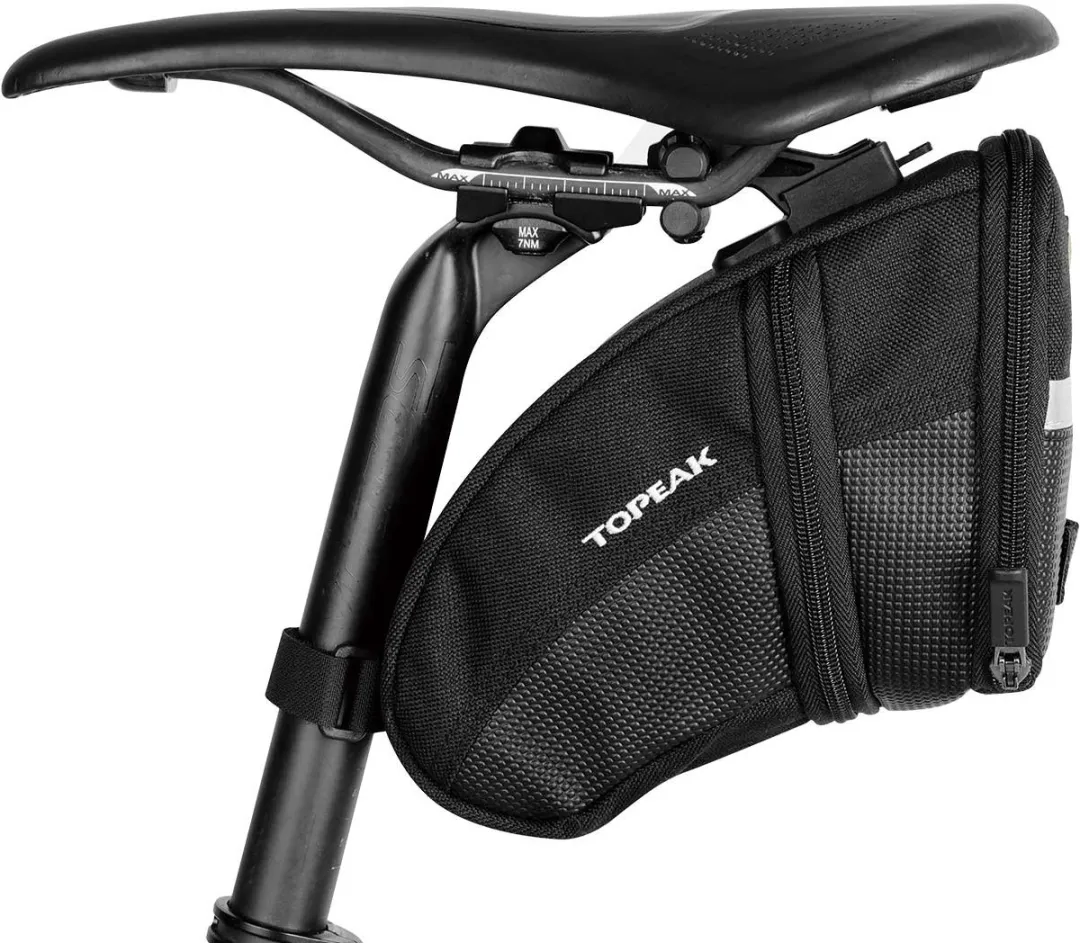 Topeak Aero Wedge Zadel Fietstas 1,97L - Zwart