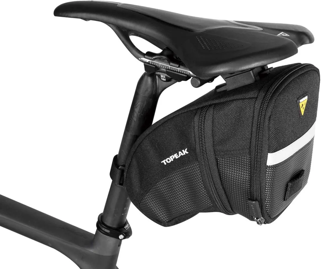 Topeak Aero Wedge Zadel Fietstas 1,97L - Zwart