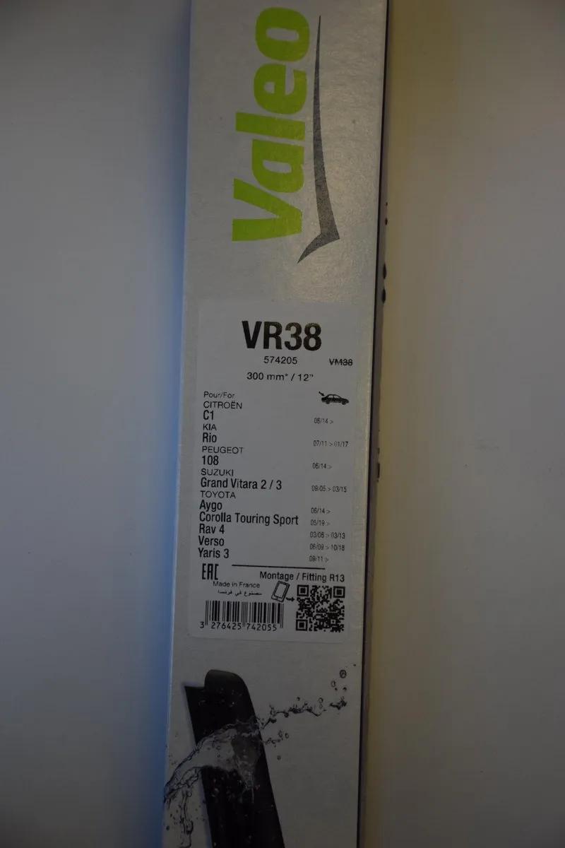 Valeo SILENCIO VR38 Achterruitwisser - Zwart