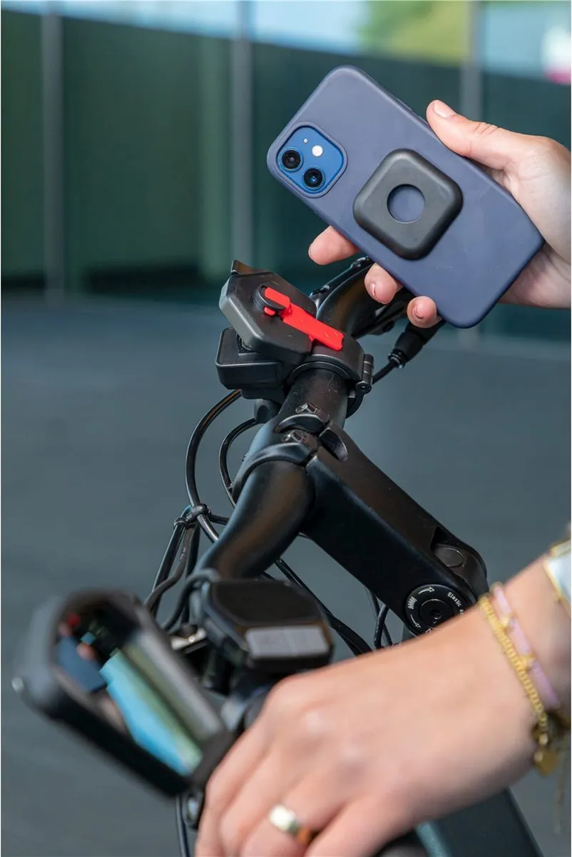 Celly Snap Fiets Telefoonhouder - Vergrendelingssysteem - Zwart