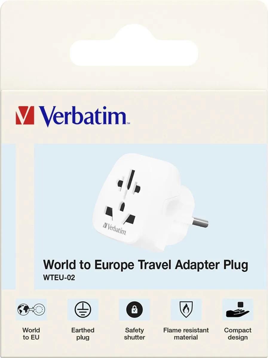 Verbatim VK VS Connector Wit Opladen Adapter 49549