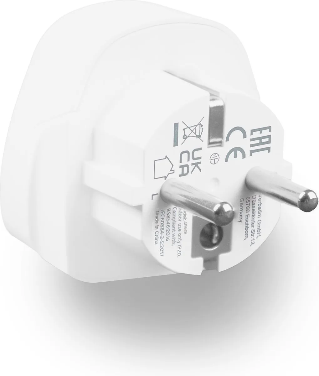 Verbatim VK VS Connector Wit Opladen Adapter 49549