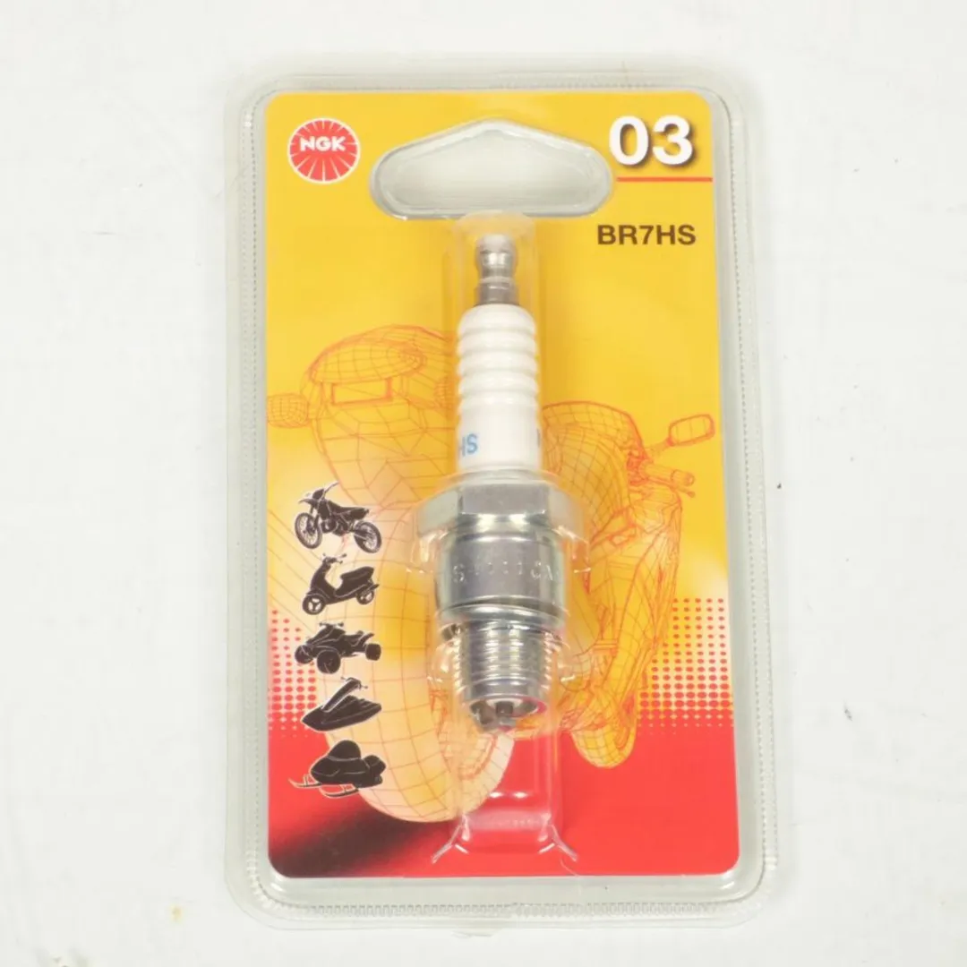 NGK Bougie Aprilia 50 Rally LC 1995-2005 - Wit