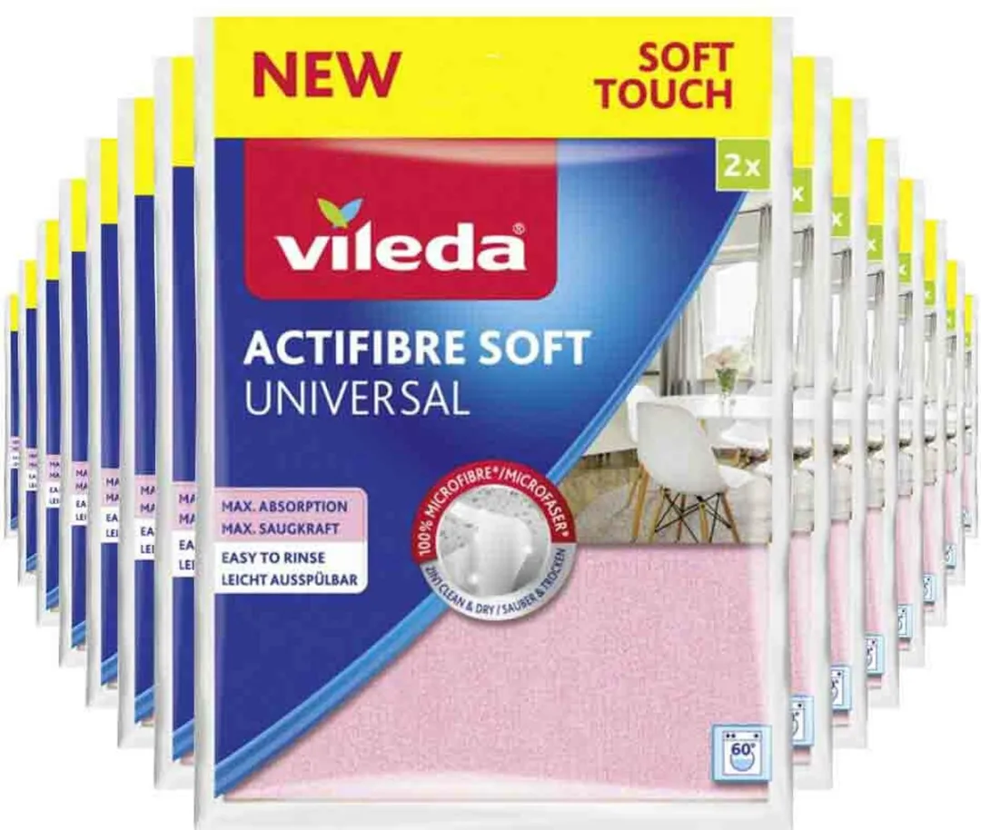 Vileda Actifibre Soft Doekjes