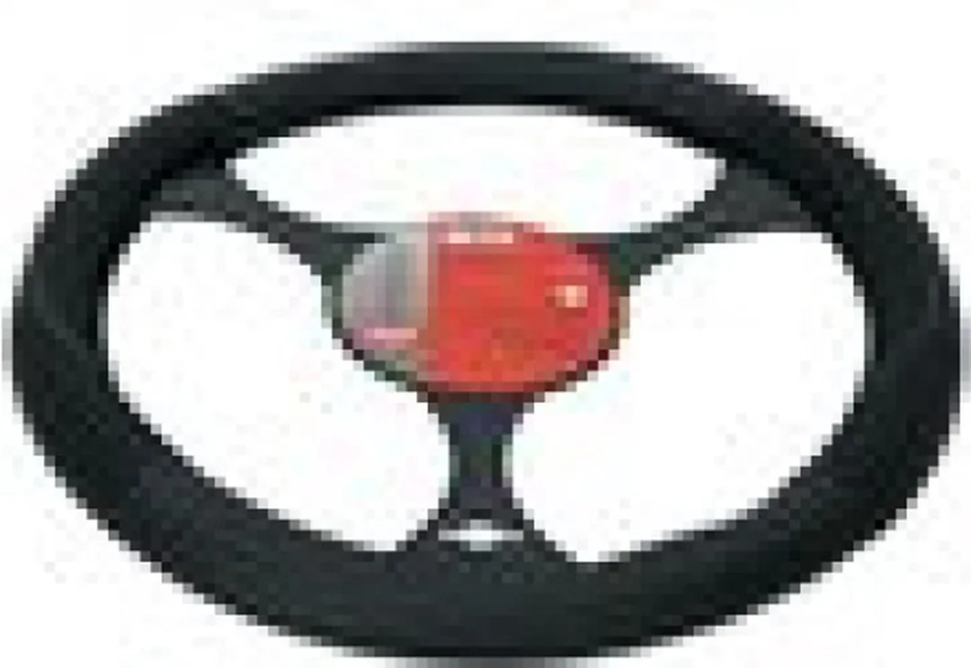 Carpoint Stuurhoes Auto PU Leer - Zwart - Ø38cm