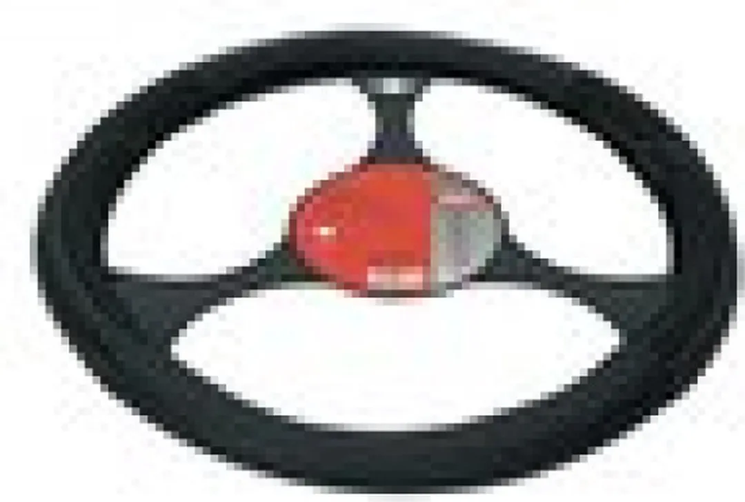 Carpoint Stuurhoes Auto PU Leer - Zwart - Ø38cm