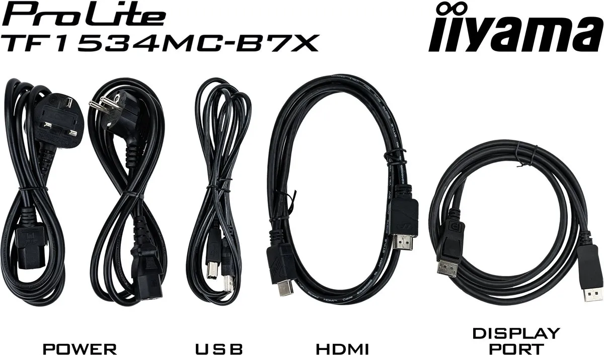 iiyama ProLite TF1534MC-B7X Monitor - 9W