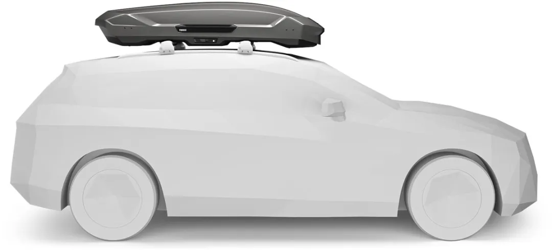 Thule Motion 3 Dakkoffer Titan glossy - 75kg