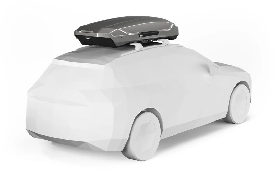 Thule Motion 3 Dakkoffer Titan glossy - 75kg