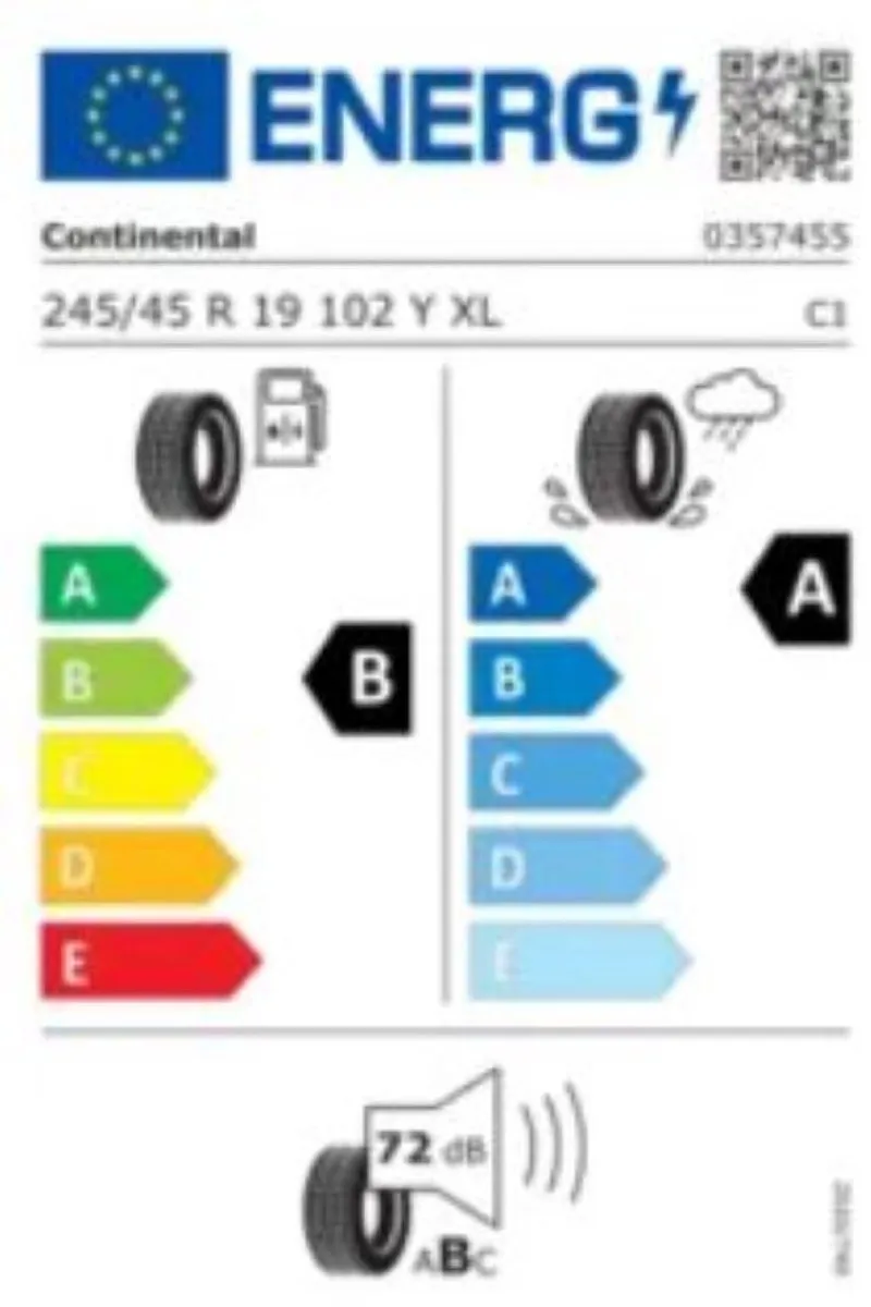 Continental PremiumContact 6 245/45 R19 102Y XL - Zomerband