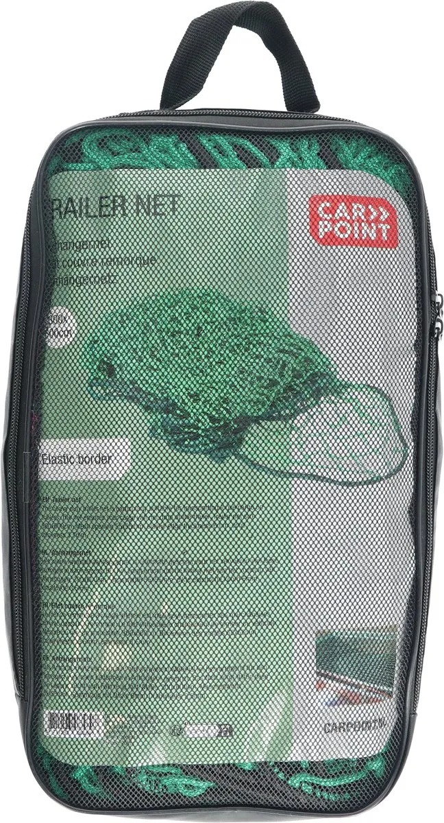 Carpoint Aanhangwagennet 300x600cm - Groen