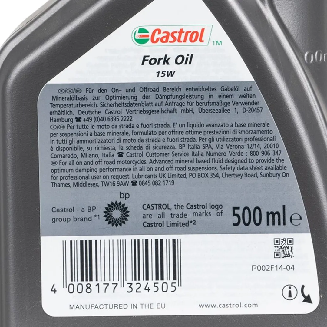 Castrol Fork Oil 15W 500ml