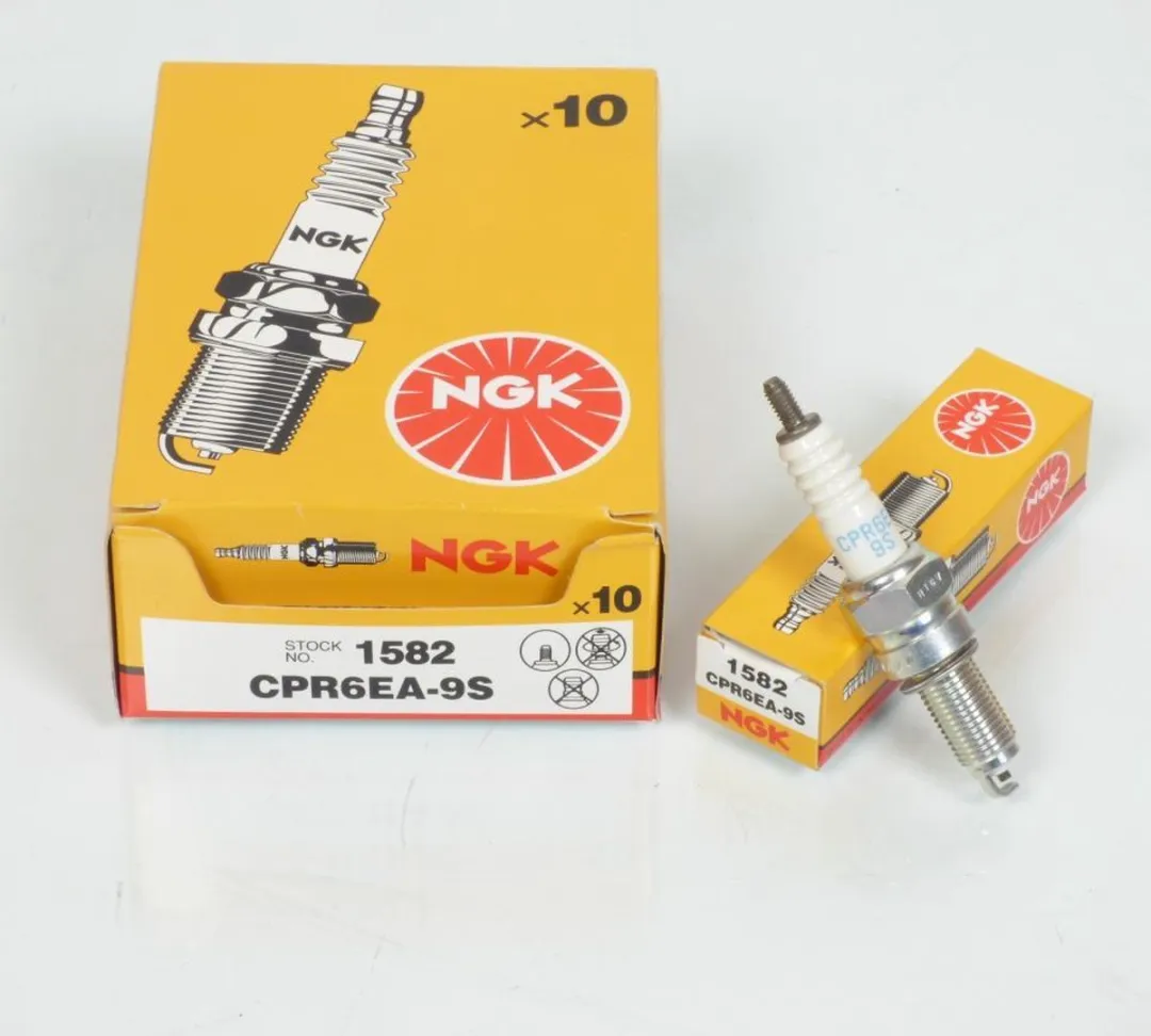 NGK CPR6EA-9S Bougie - Honda 125 Super Cub 2018-2020 - Wit