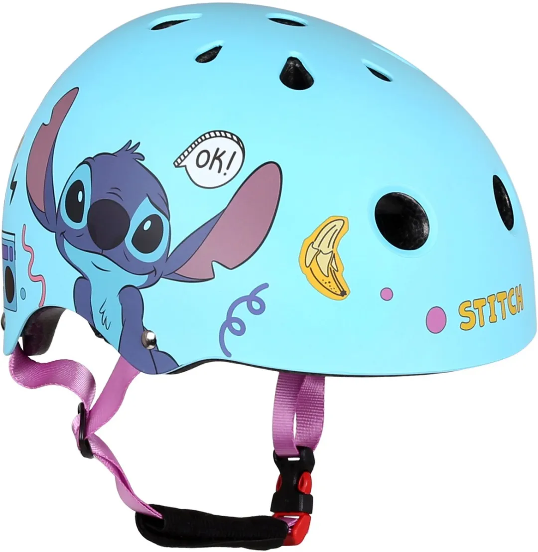 Disney Stitch Blauwe Fietshelm - 52-56 cm