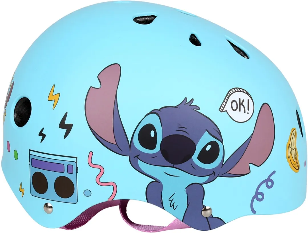 Disney Stitch Blauwe Fietshelm - 52-56 cm - afbeelding 6 van 6