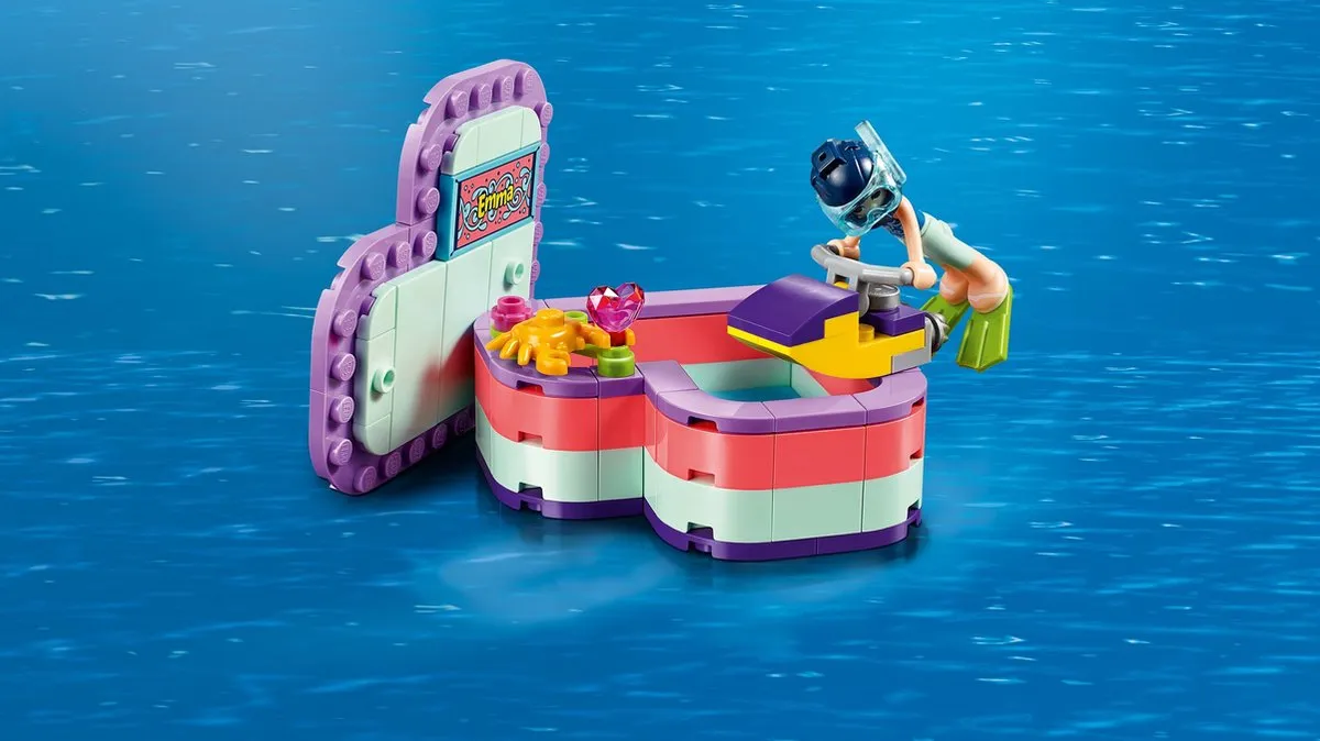 LEGO Friends Emma Hartvormige Zomerdoos 41385 - 86 Stukken