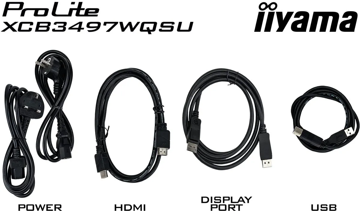 iiyama ProLite XCB3494WQSU-B1 Curved Monitor 34" WQHD