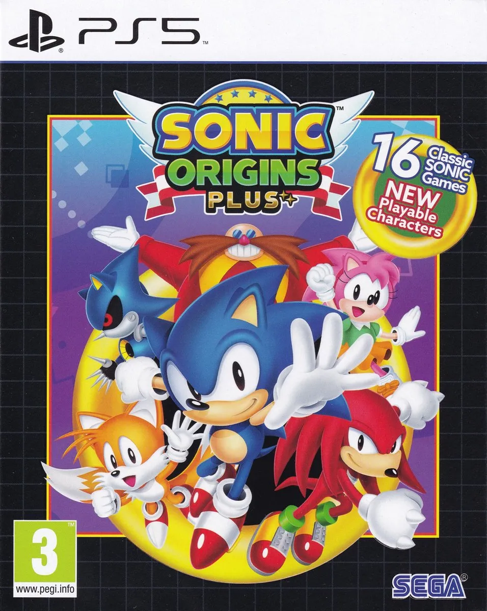 Sega Sonic Origins Plus PS5