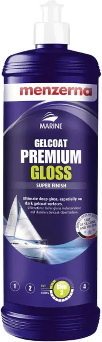 Menzerna Marine Gelcoat Premium Gloss 250ml