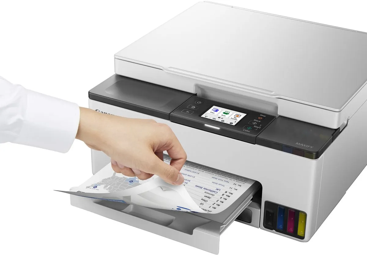 Canon MAXIFY GX1050 MegaTank Inkttankprinter - Wit
