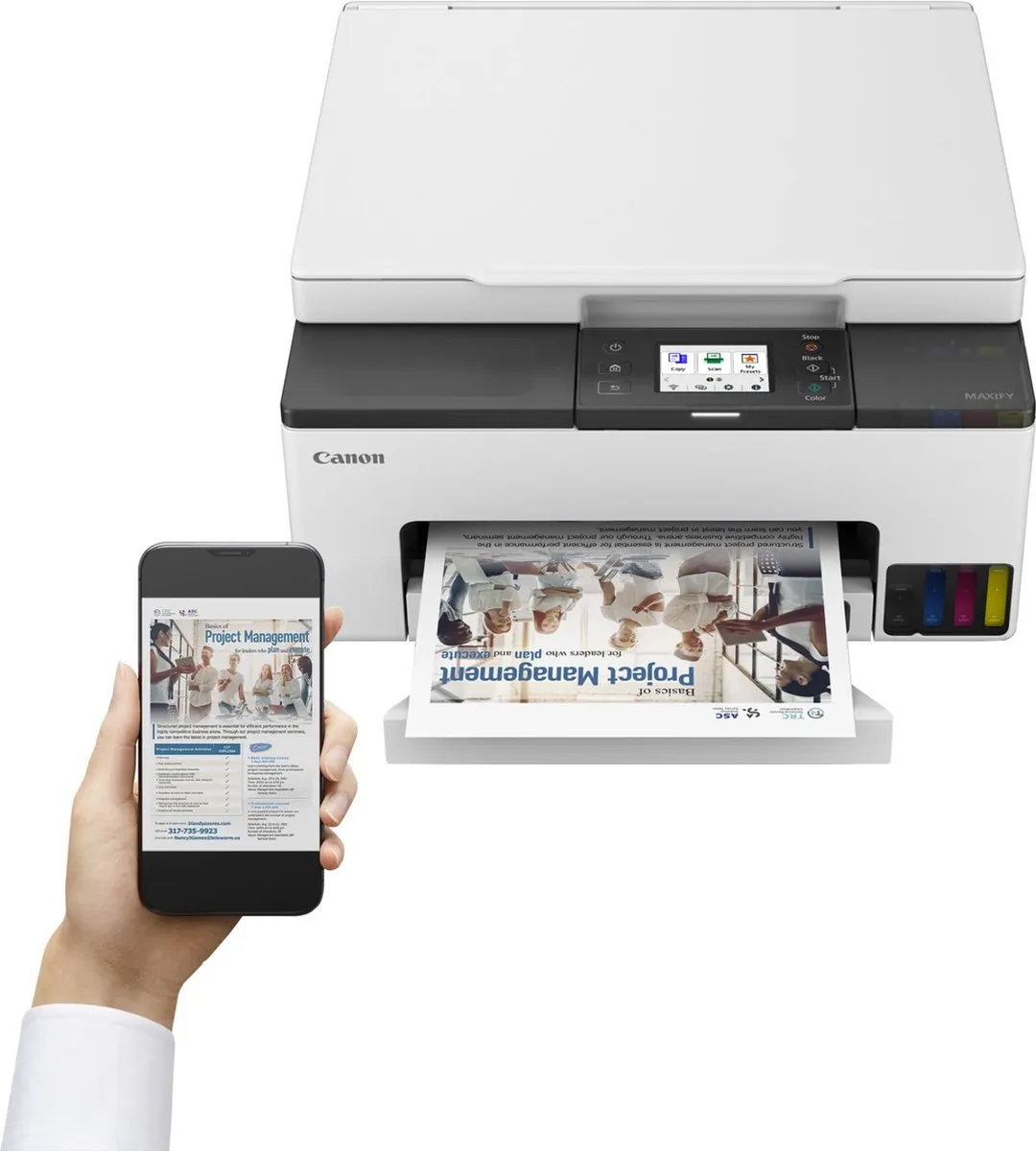 Canon MAXIFY GX1050 MegaTank Inkttankprinter - Wit