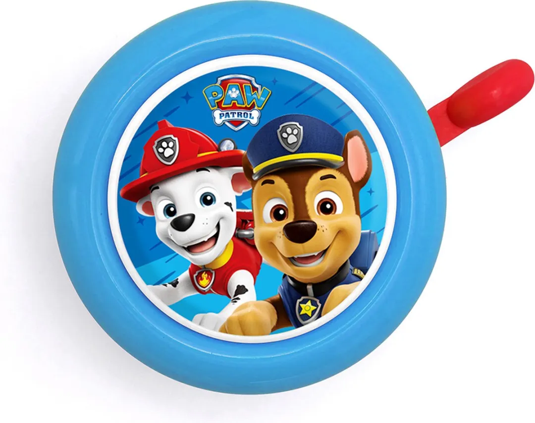 Nickelodeon Paw Patrol Fietsbel - 55mm - Blauw/Rood