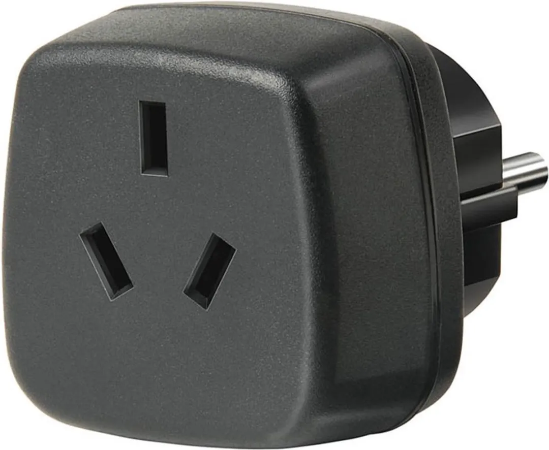 Brennenstuhl 1508510 Reisadapter - F-type - Zwart