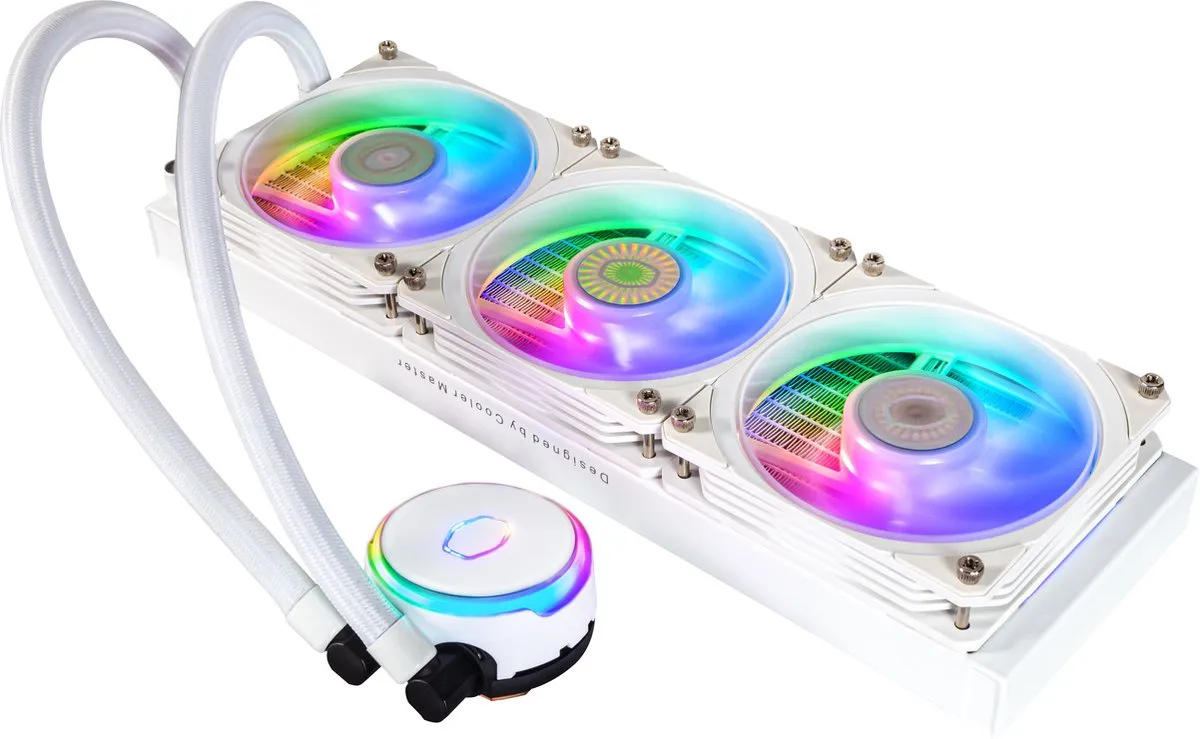 Cooler Master MasterLiquid PL360 Flux MLY-D36M-A23PZ-RW - 360mm - Wit - afbeelding 4 van 4