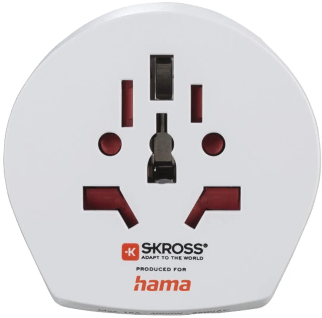 Hama World Travel Pro Light USB Adapter - 2x USB - MPN 00223474