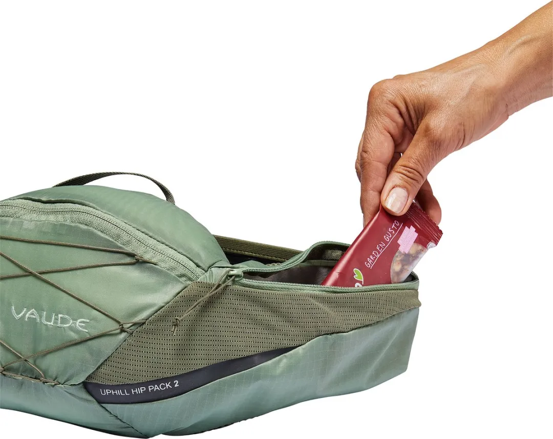Vaude Uphill Hip Pack 2930080 - 2L - Willow Green