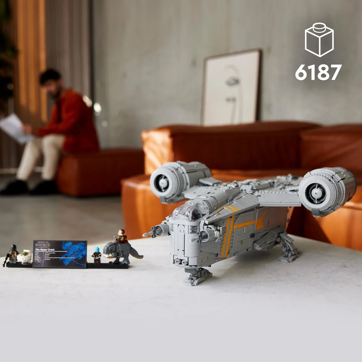LEGO Star Wars De Razor Crest UCS 75331 - 6187 Stukken - Multicolor - afbeelding 6 van 6