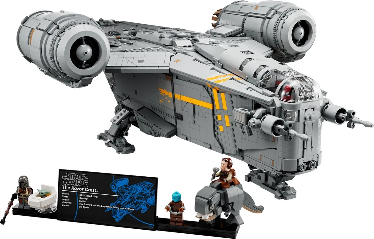 LEGO Star Wars De Razor Crest UCS 75331 - 6187 Stukken - Multicolor