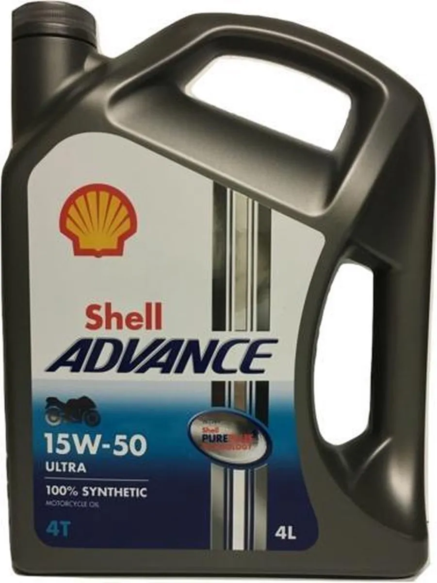 Shell Advance 4T Ultra 15W50 Motorolie 4L
