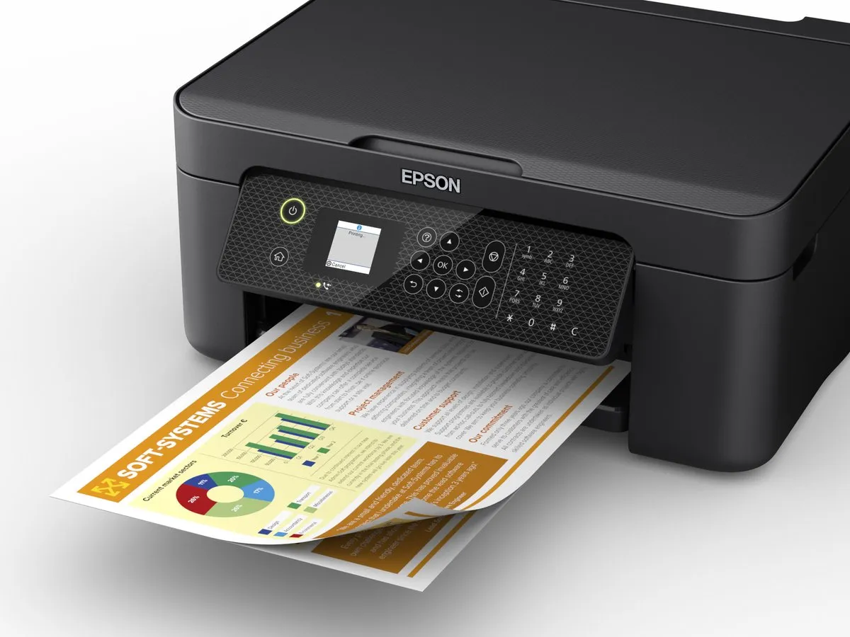 Epson Workforce WF-2910DWF All-In-One Printer - Zwart - afbeelding 6 van 6