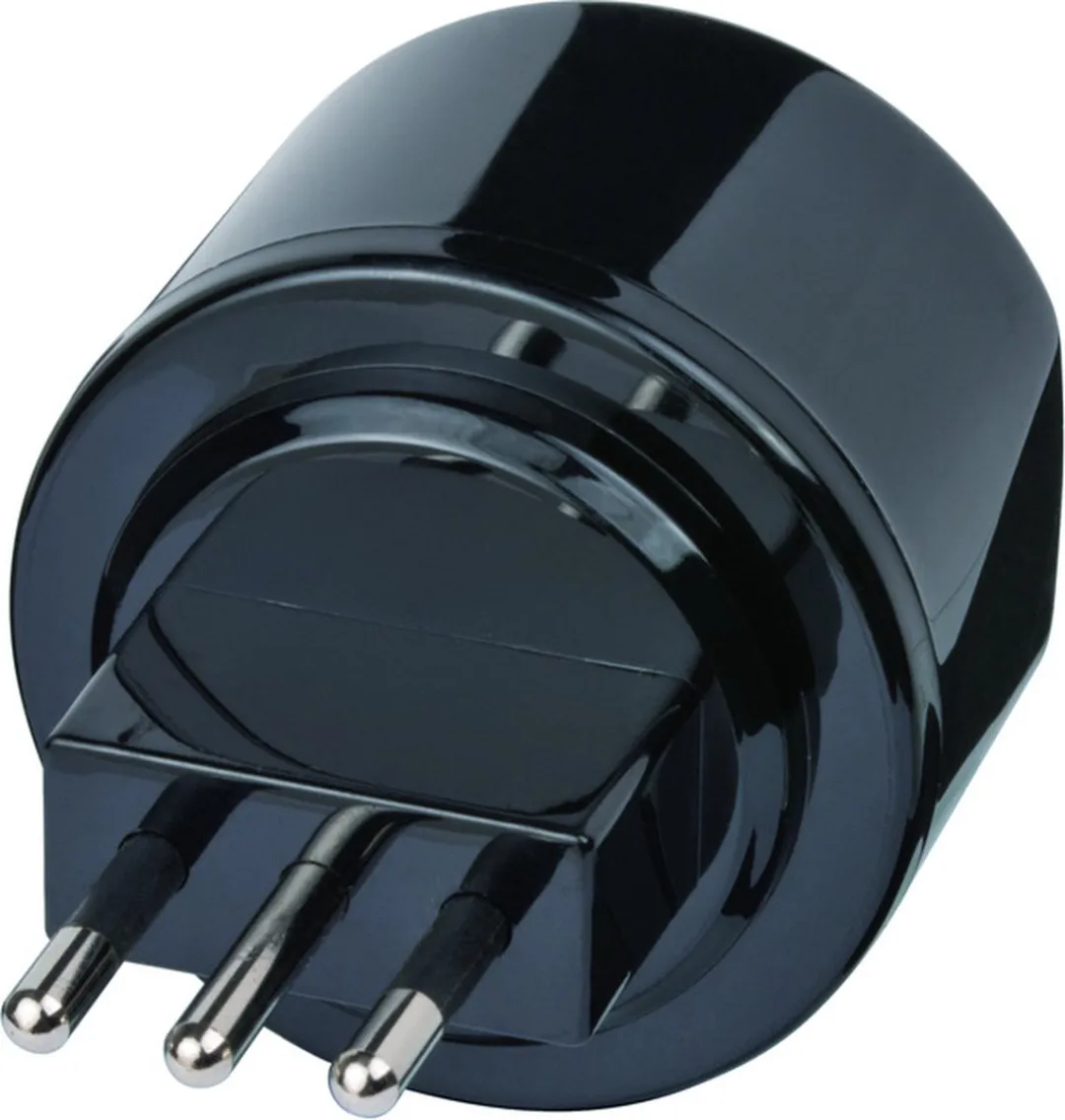 Brennenstuhl 1508470 Reisadapter Italië - Zwart