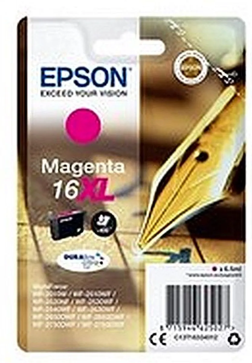 Epson 16XL Magenta Inktcartridge C13T16334010