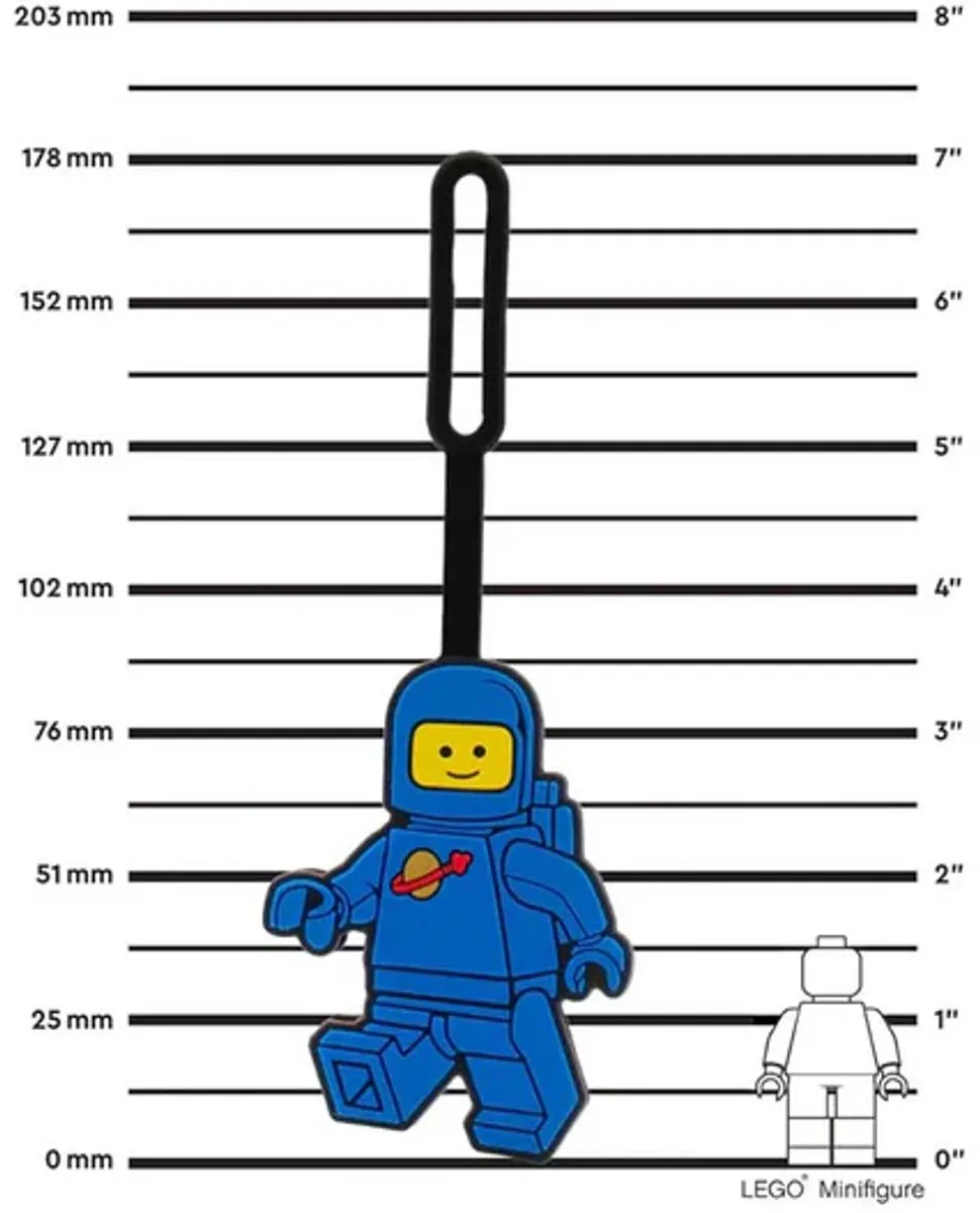 LEGO Bagagelabel Astronaut - Blauw