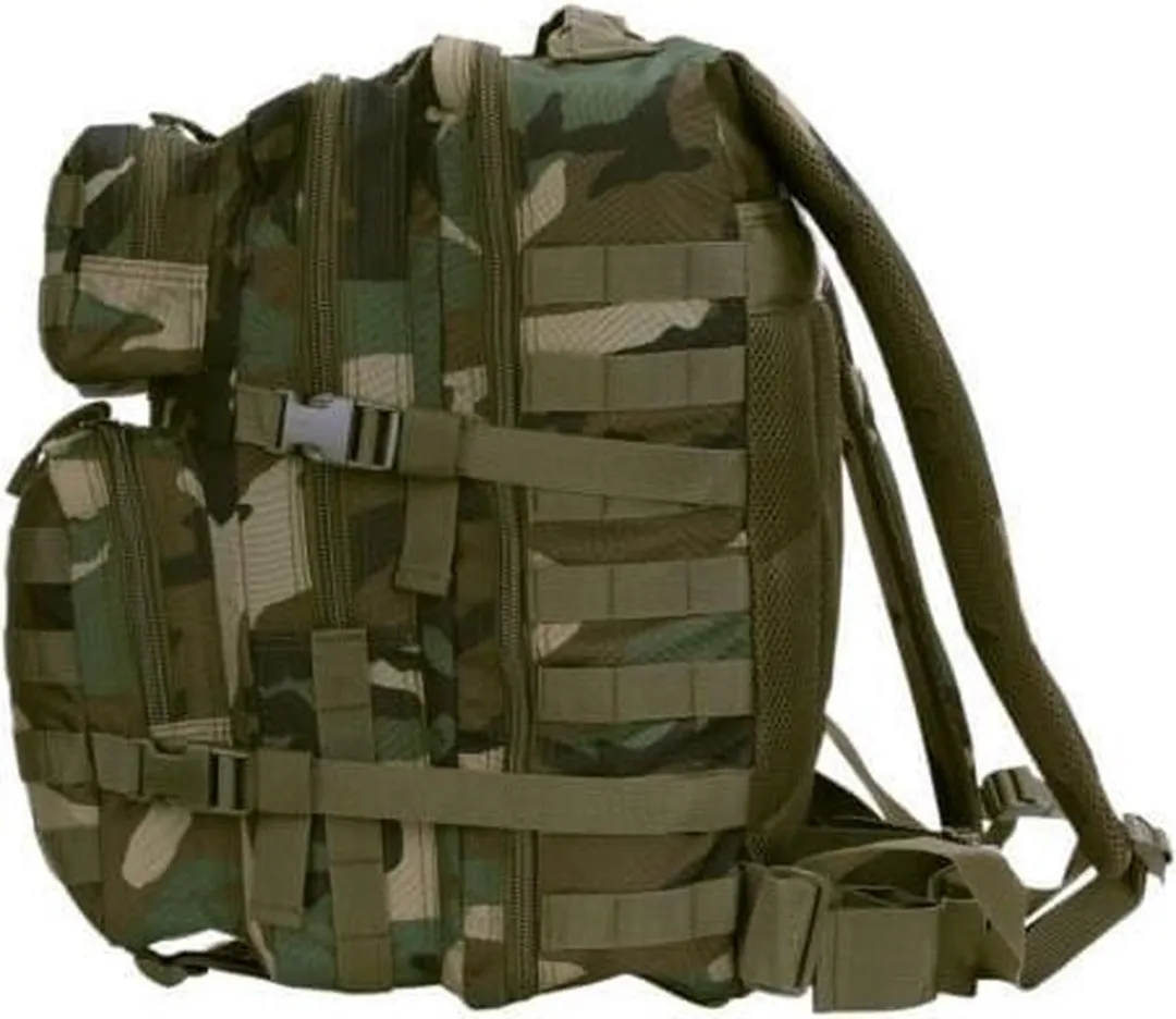 101 Inc Mountain Backpack 45L - Camo Woodland