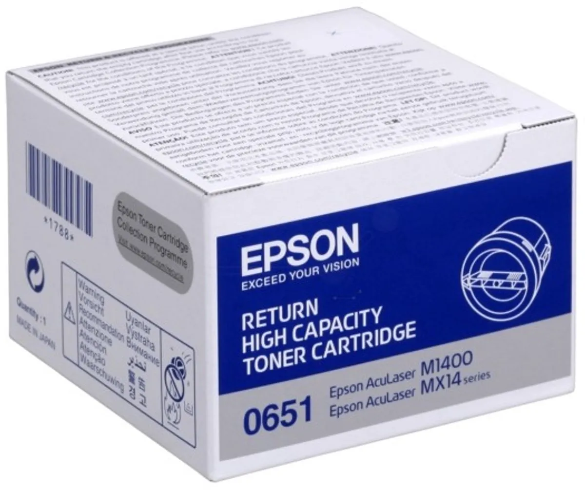 Epson AL-M1400 Tonercartridge 50105098 - 2200 Pagina's - Zwart