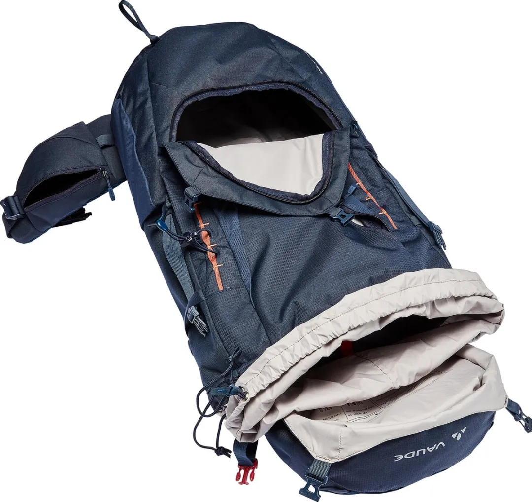 Vaude Women's Asymmetric 38+8 Rugzak 46L - Eclipse