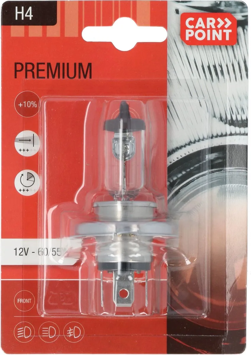 Carpoint Premium Autolamp H4 60/55W