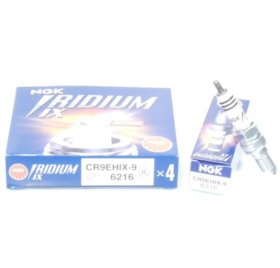 NGK CR9EHIX-9 Bougie Scooter Daelim 125 S1 FI - Wit